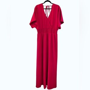 ODDI Pink Maxi Dress (2XL)